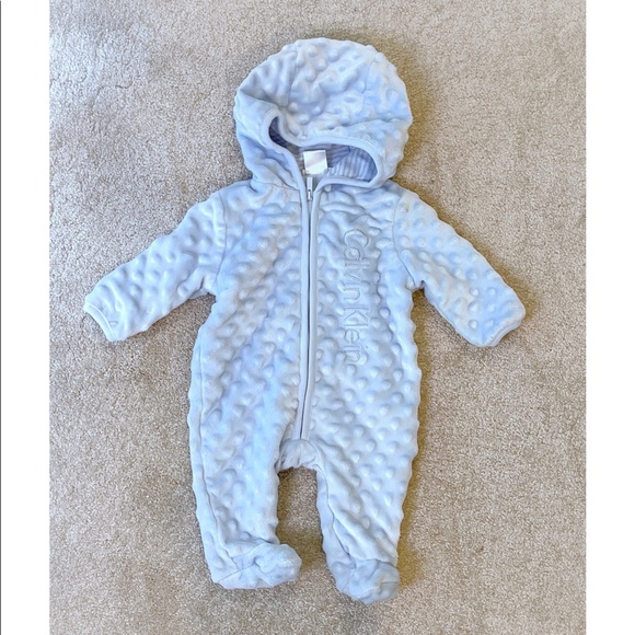Calvin Klein Other - Calvin Klein baby fleece onesie